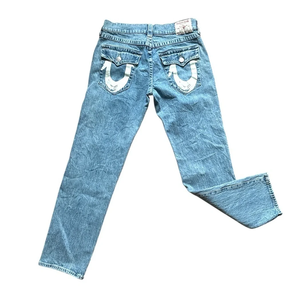 True Religion Woman’s Painted RICKI Relaxed Straight, Size 29 - Picture 2 of 13